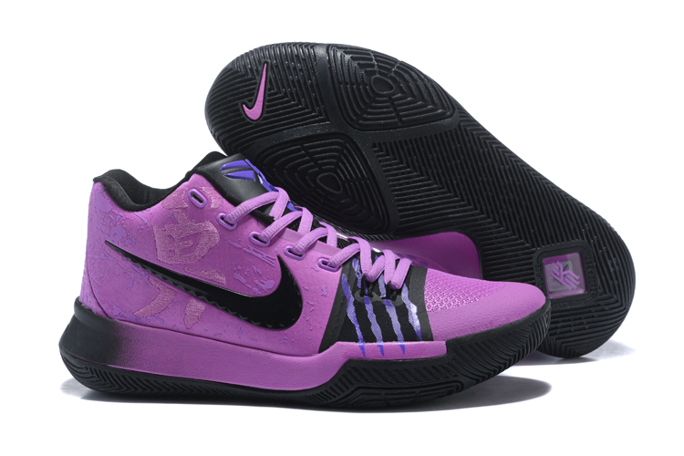 Nike Kyrie 3 Bruce Lee Purple Black Shoes